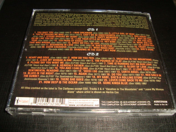 The Cleftones : The Complete Releases 1955-62 (2xCD, Comp)