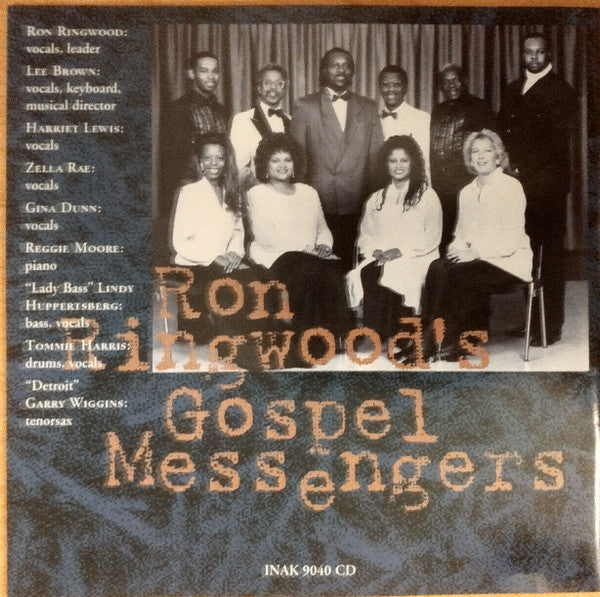 Ron Ringwood's Gospel Messengers : You Can Lean On Me (CD, Album)