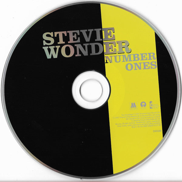 Stevie Wonder : Number Ones (CD, Comp, RM, Sup)