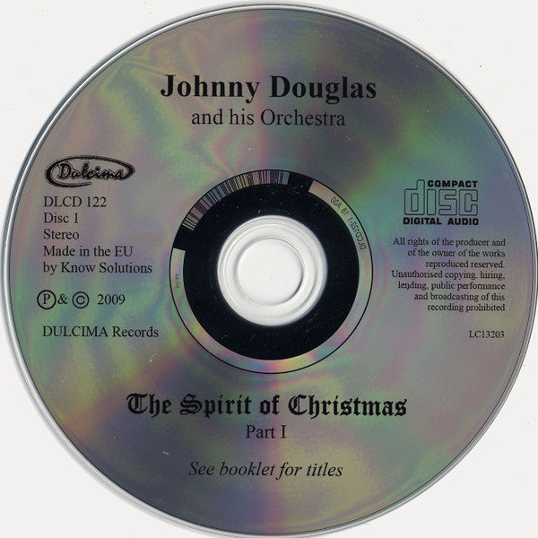 Johnny Douglas And His Orchestra And Chorus And Living Strings, Living Voices : The Spirit Of Christmas (2xCD, Comp, RM)