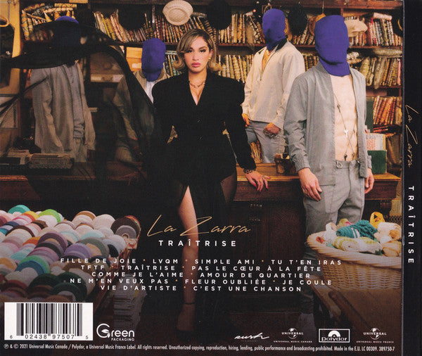 La Zarra : Traîtrise (CD, Album)