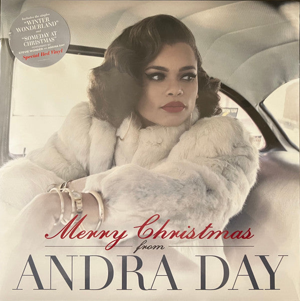 Andra Day : Merry Christmas From Andra Day (12", EP, Red)