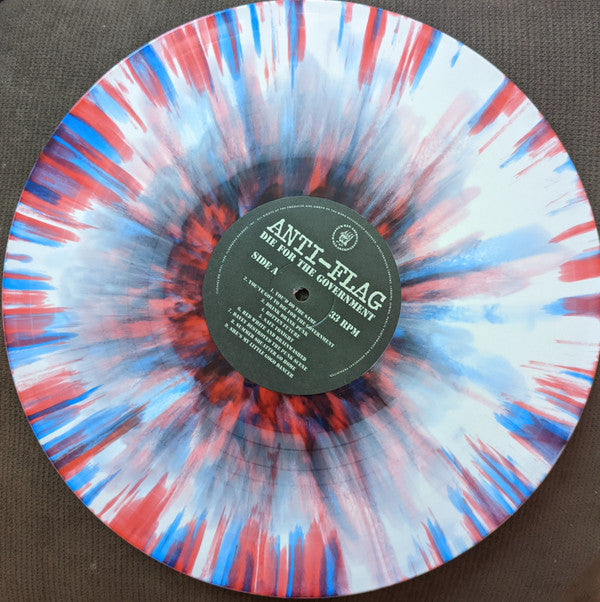 Anti-Flag : Die For The Government (LP, Album, Ltd, RE, Red)