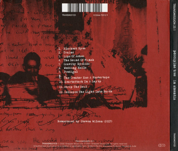 Porcupine Tree : In Absentia (CD, Album, RE, RM, Dig)