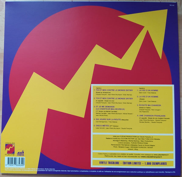 Claude François : Les Inédits 9 (10", Album, Yel + CD, Album + Ltd)