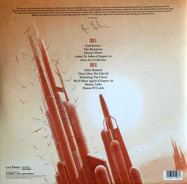 Saga (3) : House Of Cards (LP, Album, RE, RM)
