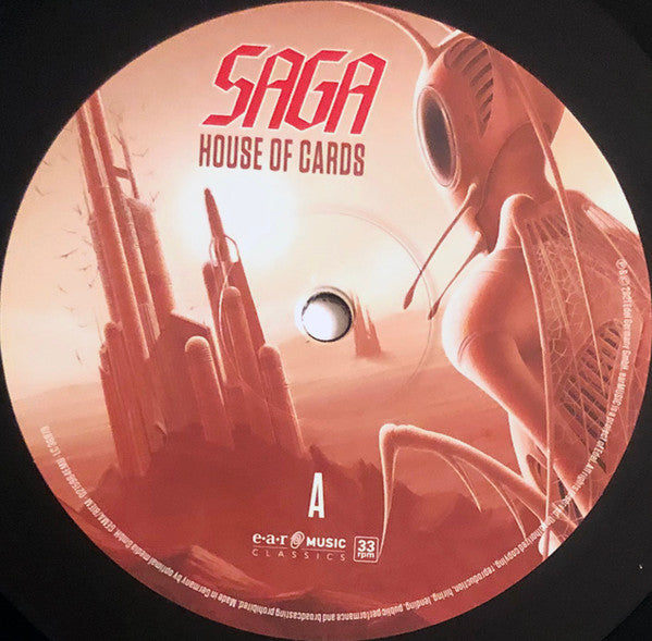 Saga (3) : House Of Cards (LP, Album, RE, RM)