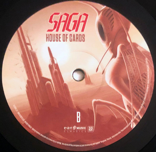 Saga (3) : House Of Cards (LP, Album, RE, RM)