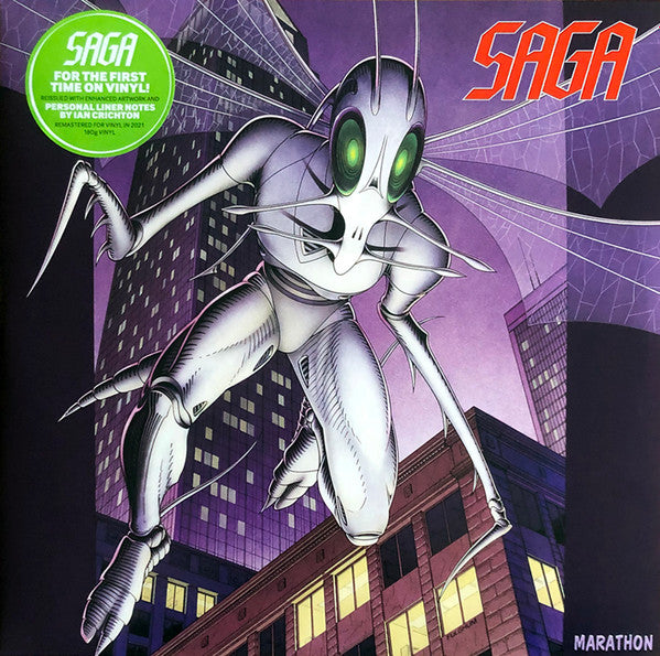 Saga (3) : Marathon (2xLP, Album, RE, RM)