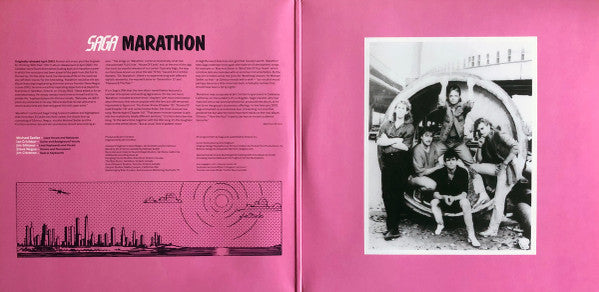 Saga (3) : Marathon (2xLP, Album, RE, RM)