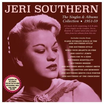 Jeri Southern : The Singles & Albums Collection 1951-59 (4xCD, Comp, RM)