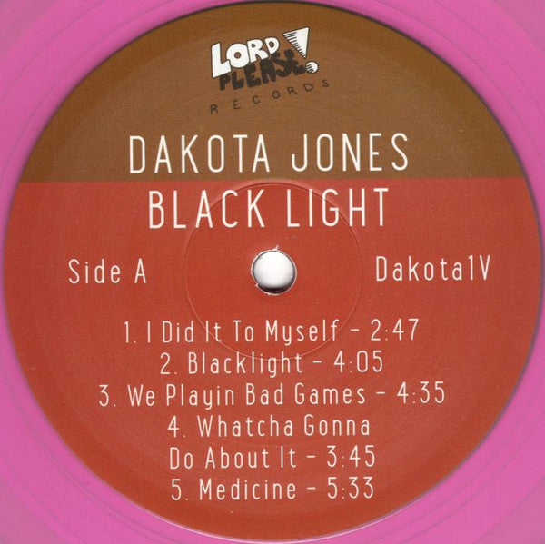Dakota Jones (1) : Black Light (LP)