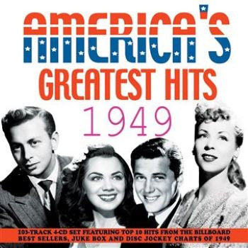 Various : America's Greatest Hits 1949 (4xCD, Comp, RM)