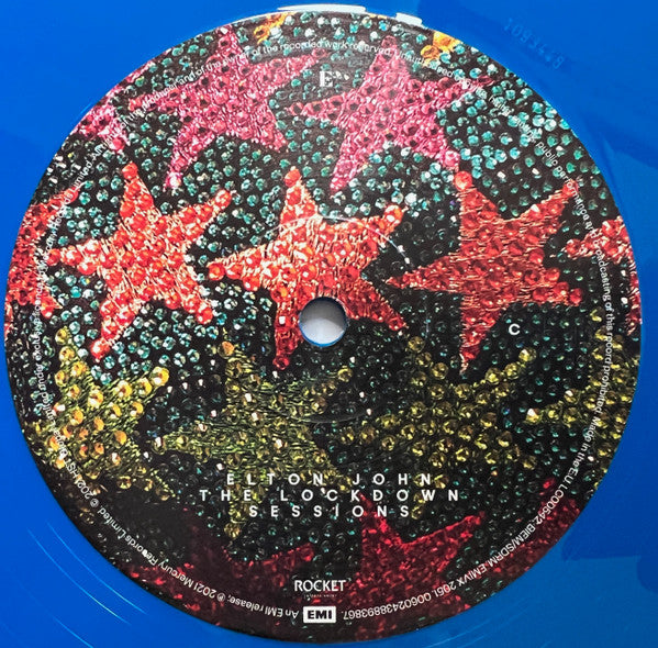 Elton John : The Lockdown Sessions (2xLP, Album, Blu)