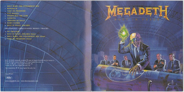 Megadeth : Rust In Peace (CD, Album, RE, RM)