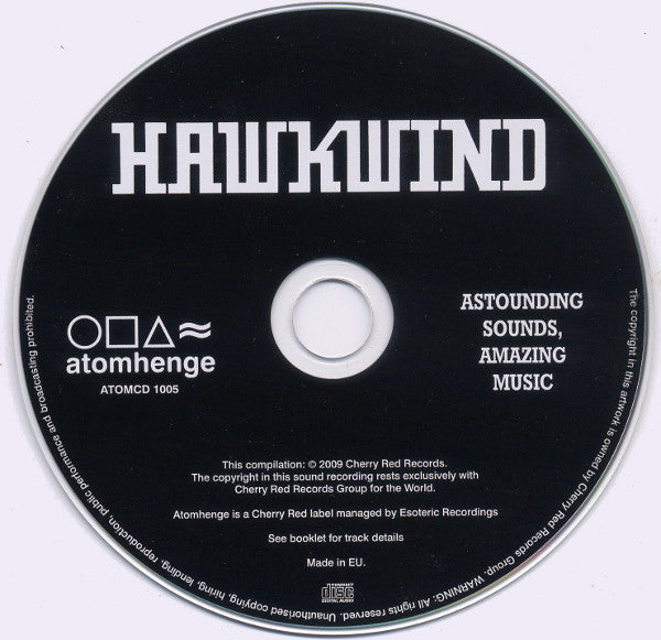 Hawkwind : Astounding Sounds, Amazing Music (CD, Album, RE, RM)
