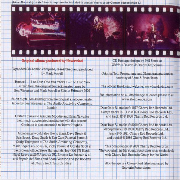 Hawkwind : Quark, Strangeness And Charm (2xCD, RE, RM)