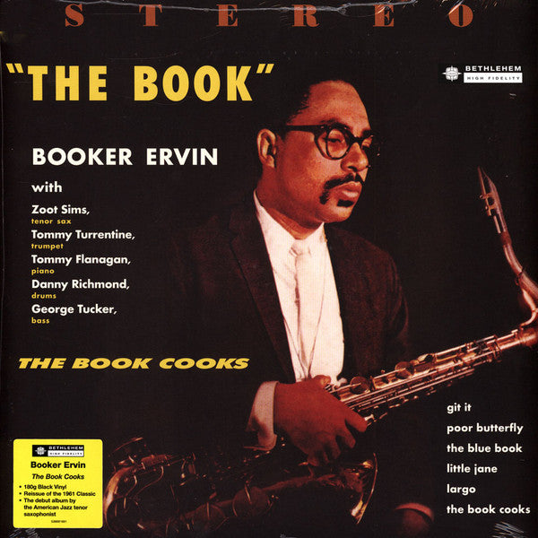 Booker Ervin : The Book Cooks (LP, Album, RE, RM, 180)
