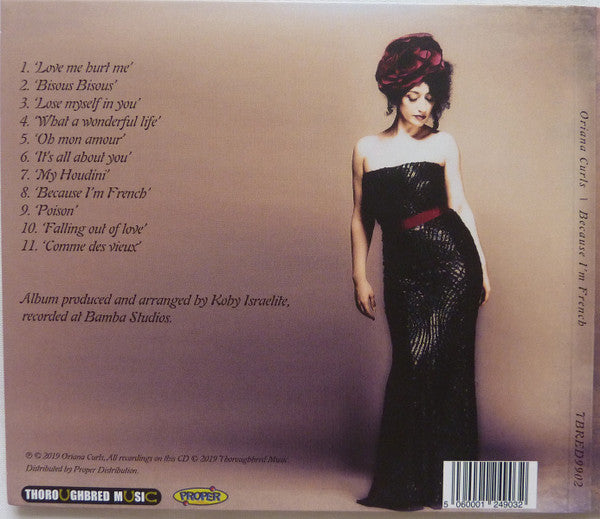Oriana Curls : Because I'm French (CD, Album)