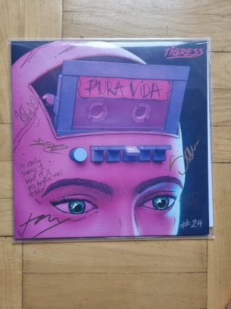 Tigress (3) : Pura Vida (LP, Album, Ltd, Num, Tra)