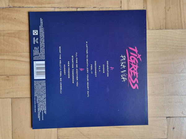Tigress (3) : Pura Vida (LP, Album, Ltd, Num, Tra)