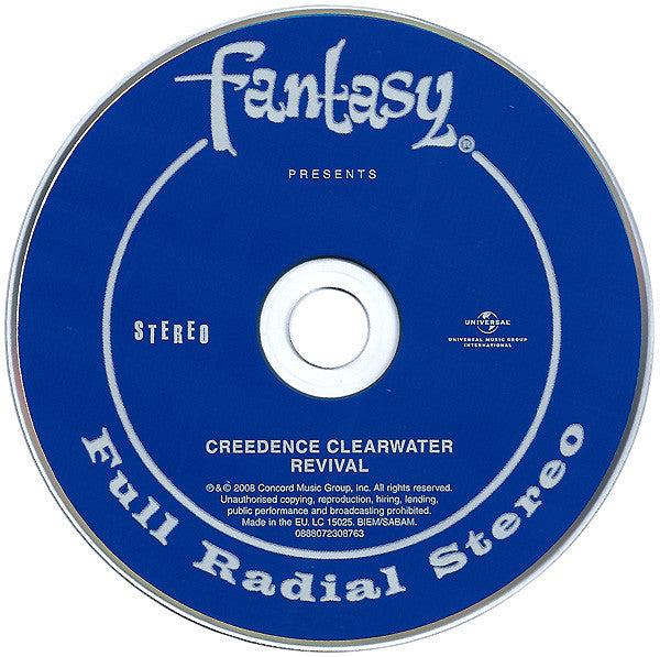 Creedence Clearwater Revival : Creedence Clearwater Revival (CD, Album, RE, RM)
