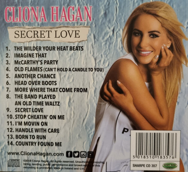 Cliona Hagan : Secret Love (CD, Album)