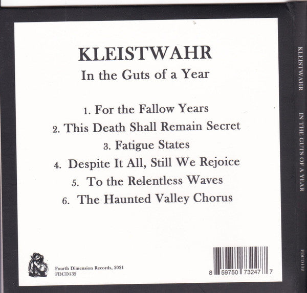 Kleistwahr : In The Guts Of A Year (CD, Album)