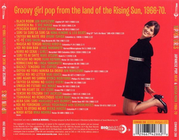 Various : Nippon Girls: Japanese Pop, Beat & Bossa Nova 1966-70 (CD, Comp)