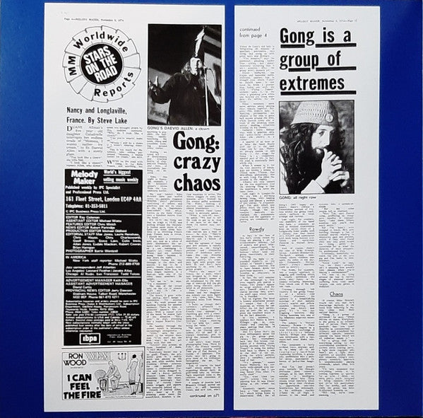 Gong : Live À Longlaville 27/10/1974 (2xLP, Album)