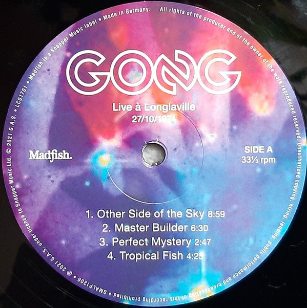 Gong : Live À Longlaville 27/10/1974 (2xLP, Album)