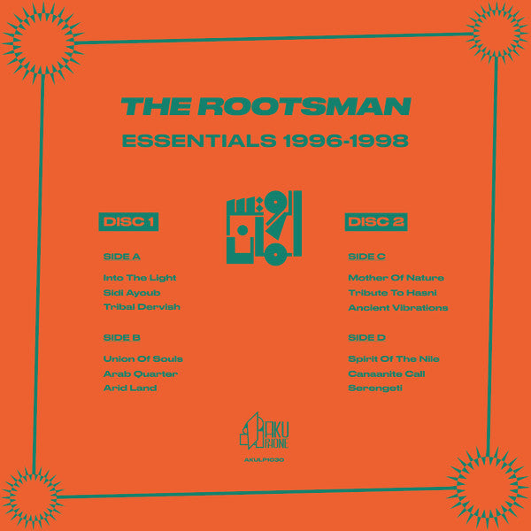 The Rootsman = The Rootsman : Essentials, 1996-1998 (2xLP, Comp, Ltd)