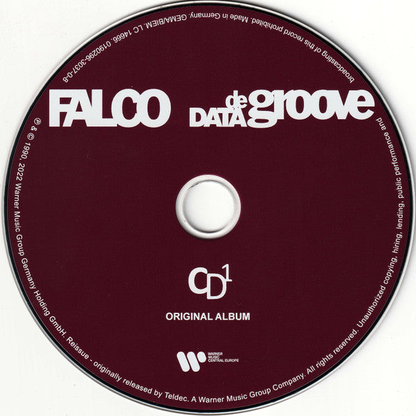 Falco : Data De Groove (2xCD, Album, RE, RM)