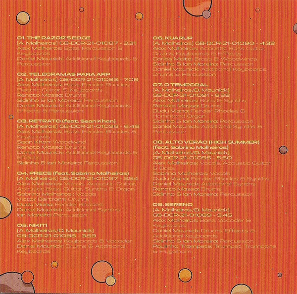Alex Malheiros : Tempos Futuros (CD, Album)