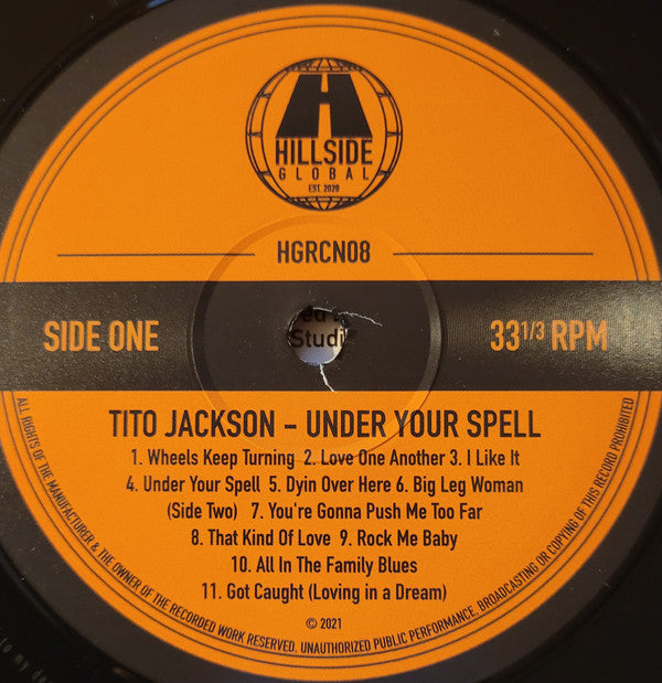 Tito Jackson : Under Your Spell (LP, Album, 180)