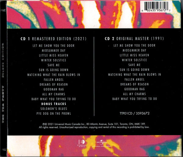 The Tea Party : The Tea Party (CD, Album, RE, RM + CD, Album, RE + Dlx, Ltd, Dig)