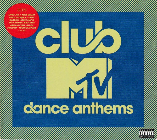 Various : Club MTV Dance Anthems (3xCD, Comp, Mixed, Dig)