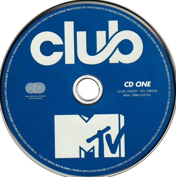 Various : Club MTV Dance Anthems (3xCD, Comp, Mixed, Dig)