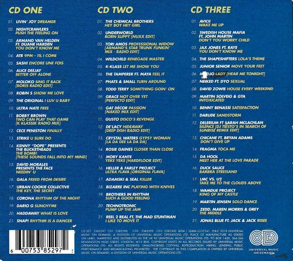 Various : Club MTV Dance Anthems (3xCD, Comp, Mixed, Dig)