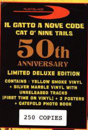 Ennio Morricone : Il Gatto A Nove Code - Original Motion Picture Soundtrack (2xLP, Album, Dlx, Ltd, Yel)