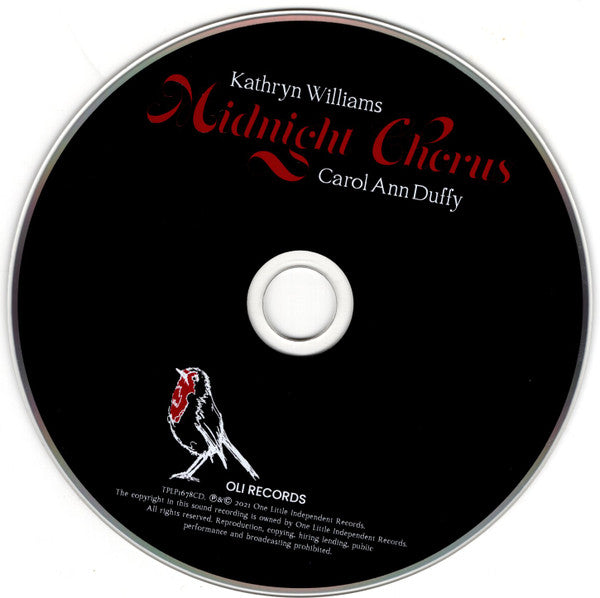 Kathryn Williams, Carol Ann Duffy : Midnight Chorus (CD, Album)