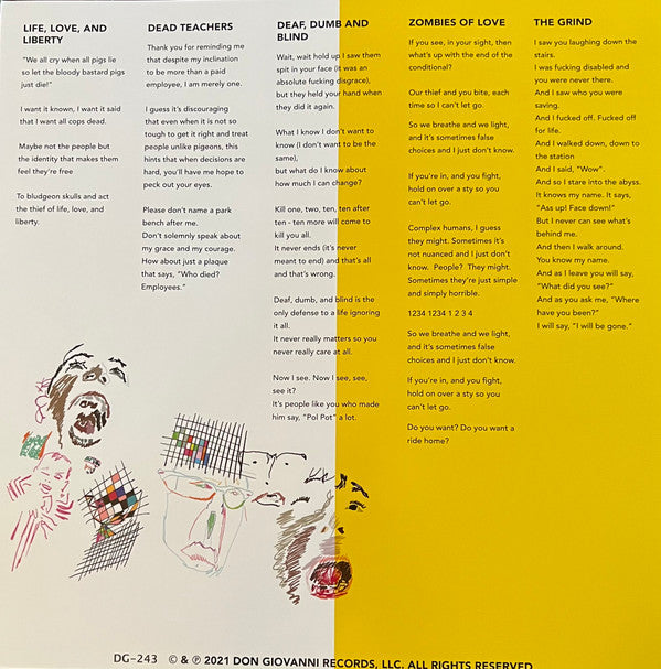 Dead Best : Dead Best (LP, Album, Yel)