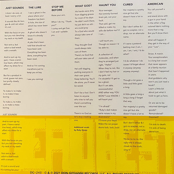 Dead Best : Dead Best (LP, Album, Yel)