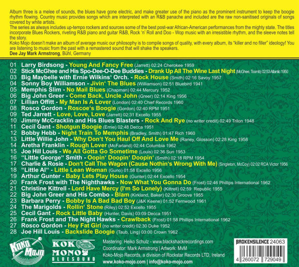 Various : Rough Lover - Southern Bred Vol.23 Tennessee & Arkansas R&B Rockers (CD, Comp)