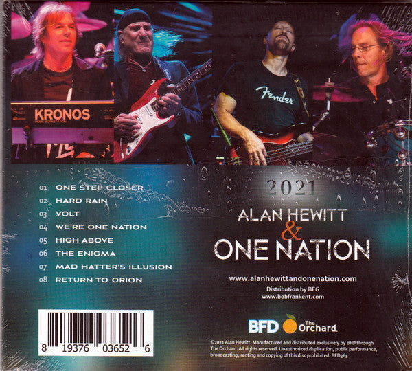 Alan Hewitt (2) & One Nation (13) : 2021 (CD, Album)