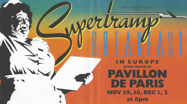 Supertramp : Live In Paris '79 (Blu-ray, RE, Multichannel, DTS)