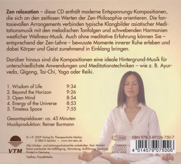 Arnd Stein : Zen Relaxation (CD, Album)