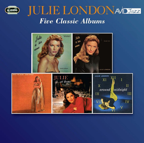 Julie London : Five Classic Albums (2xCD, Comp, Mono, RM)