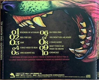 Neroargento : One Against All (CD, Album)