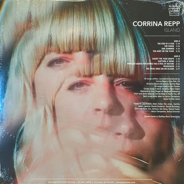 Corrina Repp : Island (LP, Ltd, Cle)